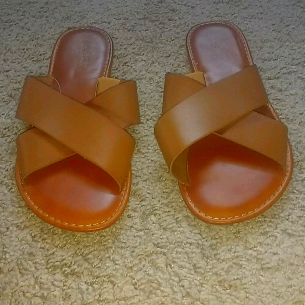Tan Sandals